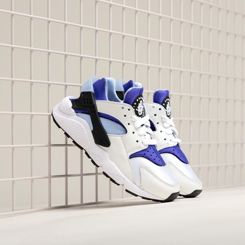 Huarache white purple clearance blue